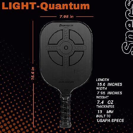 2023-LIGHT ピックルボールパドル 上級者向け - グラファイト＆カーボンファイバーピックルボールラケット - 最高のピックルボールパドル USA ピックルボール承 