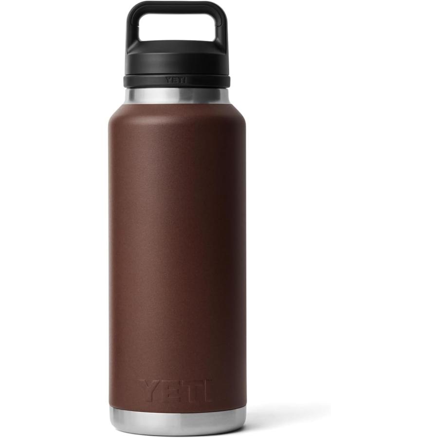 【並行輸入品】YETI ランブラー 46オンスボトル ウェットランドブラウン ステンレススチール 真空断熱 チャグキャップ付き (1.3L)_1