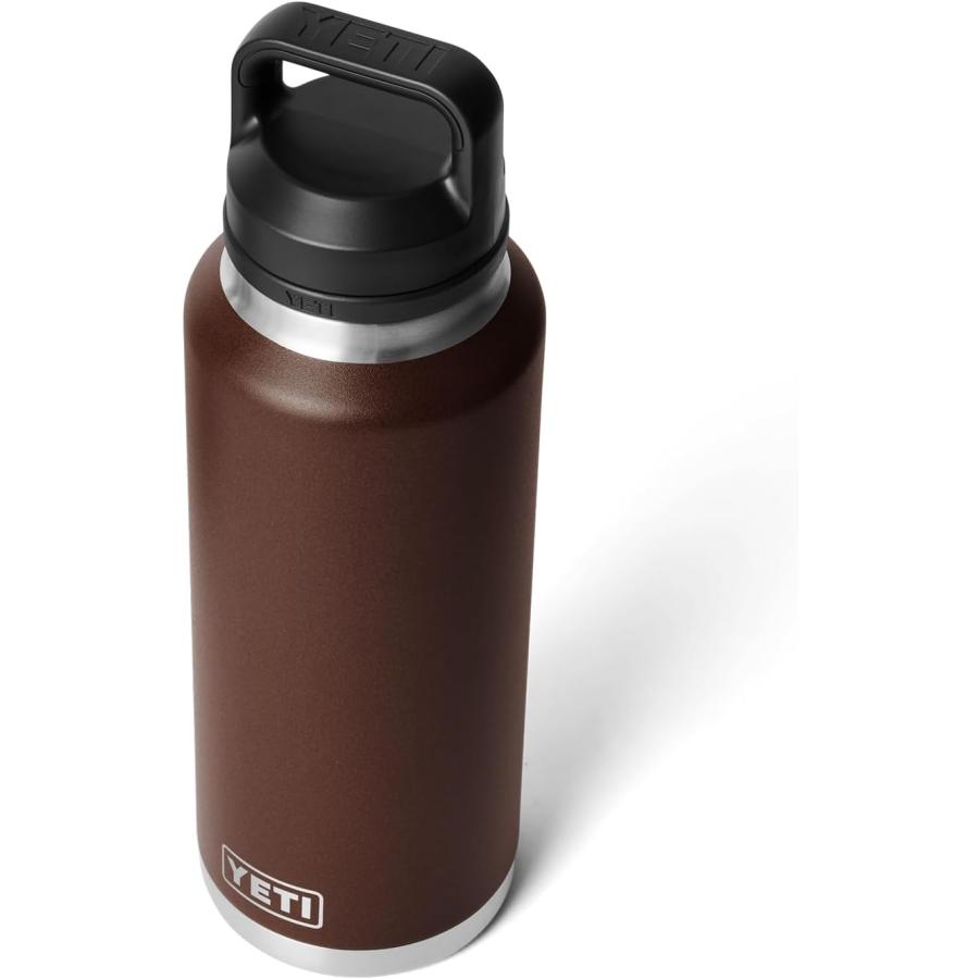 【並行輸入品】YETI ランブラー 46オンスボトル ウェットランドブラウン ステンレススチール 真空断熱 チャグキャップ付き (1.3L)_2