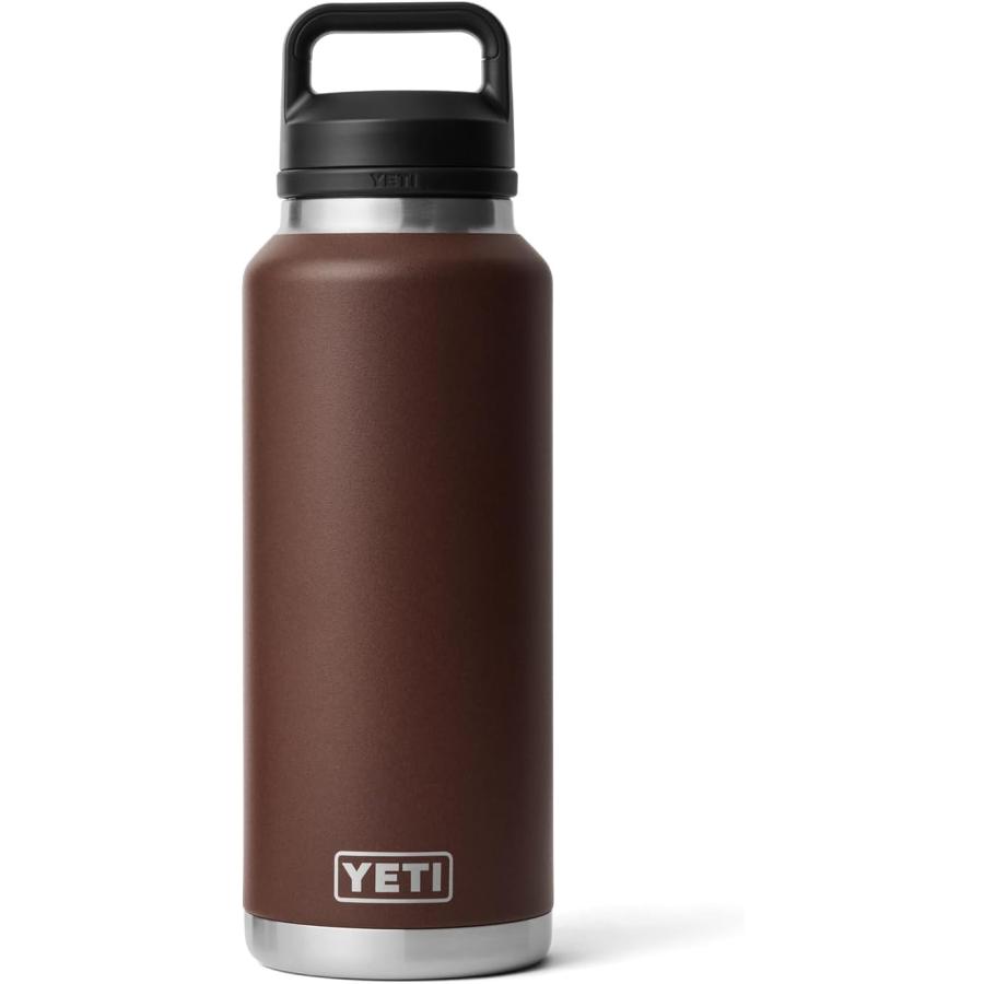 【並行輸入品】YETI ランブラー 46オンスボトル ウェットランドブラウン ステンレススチール 真空断熱 チャグキャップ付き (1.3L)_3
