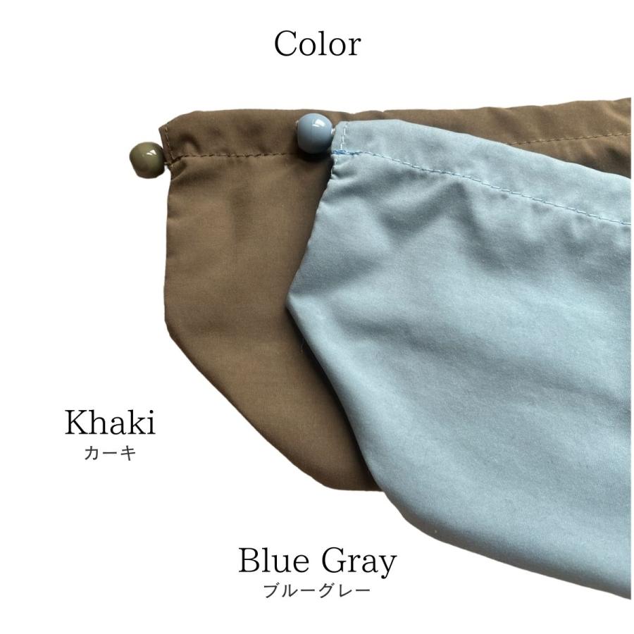 巾着 ポーチ なんでも入れられる巾着ポーチ かわいいくすみカラー KPO2402 : 工房