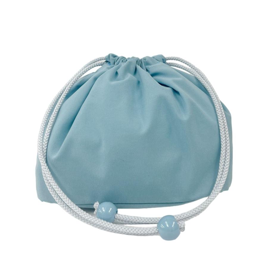 なんでも入れられる巾着ポーチ かわいいくすみカラー KPO2402 : 工房