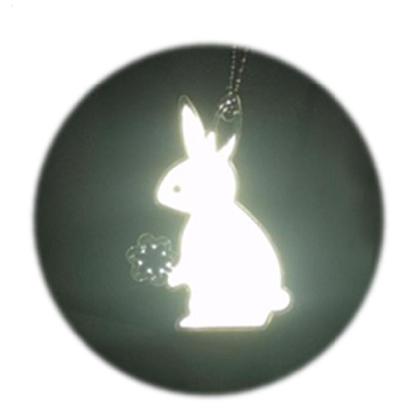 リフレクター　反射板　キーホルダー 日本製　錆びにくい真鍮製ボールチェーン Rabbit　ラビット | Rabbit（A&K） | 01
