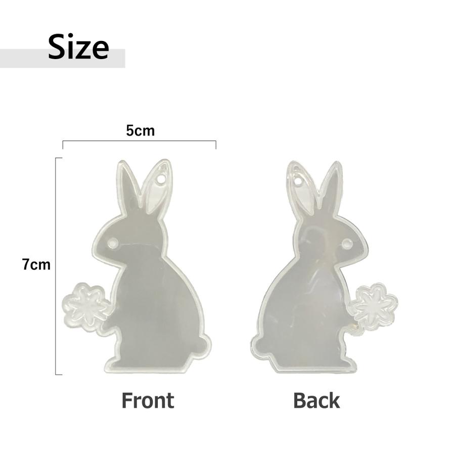 リフレクター　反射板　キーホルダー 日本製　錆びにくい真鍮製ボールチェーン Rabbit　ラビット | Rabbit（A&K） | 07