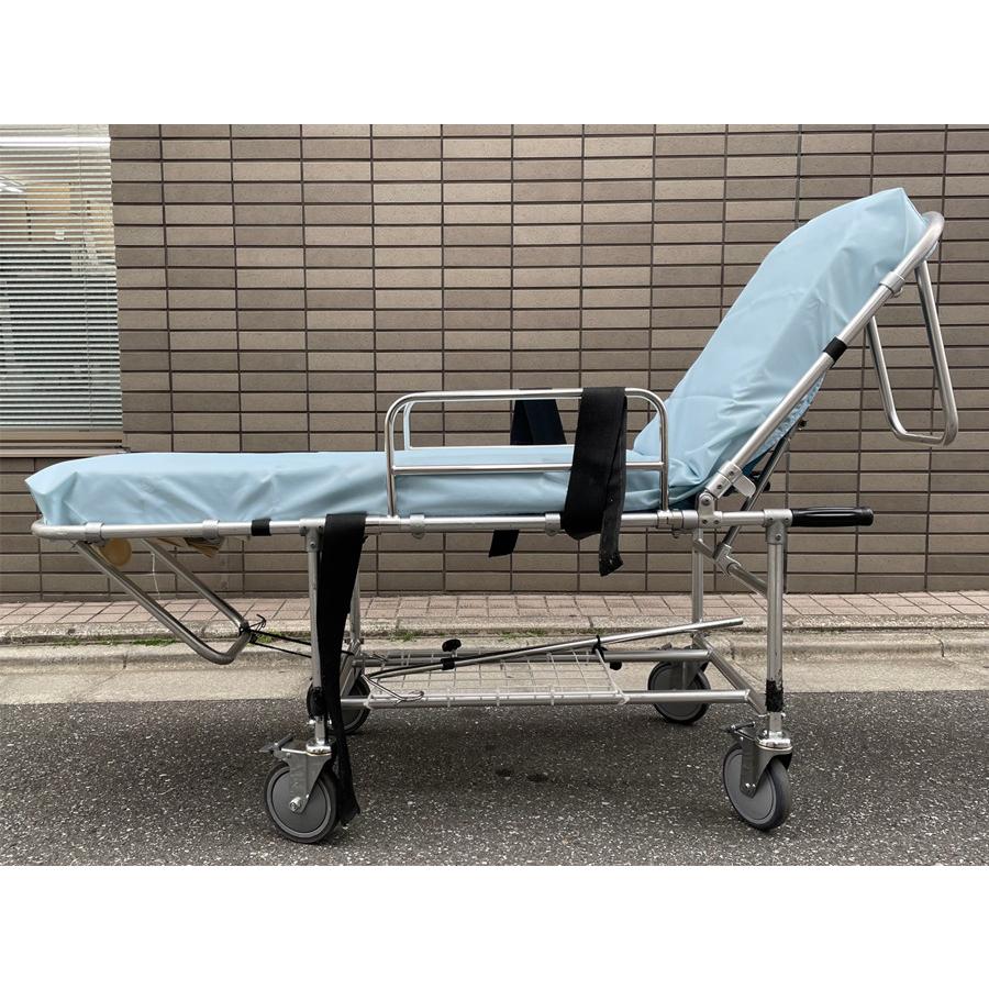 中古 折りたたみストレッチャー 介護タクシー 介助