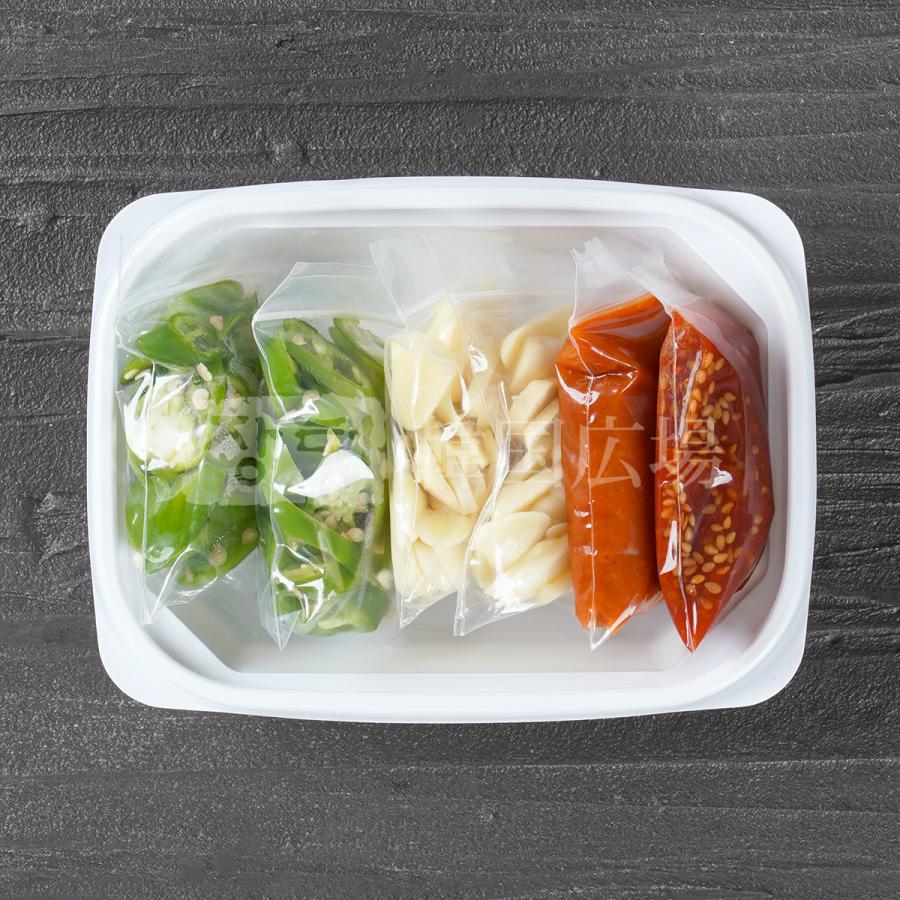 自家製 野菜サムジャンセット 120g / 韓国食品 韓国料理 : 韓国広場