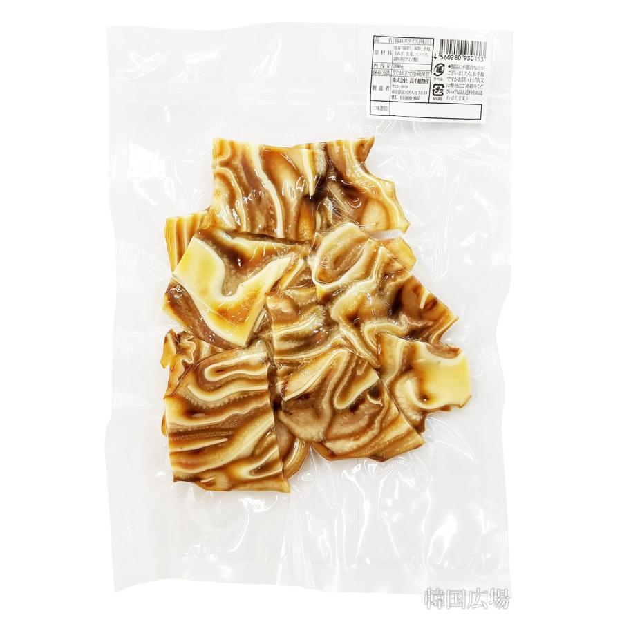 市場 豚耳スライス (味付け) 200g | 