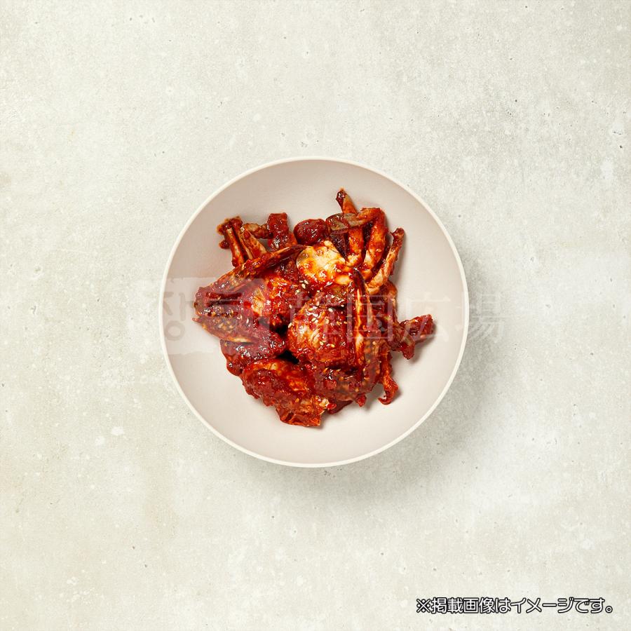 冷凍 南見食品 ヤンニョムケジャン 500g / 蟹キムチ 韓国食品 韓国料理