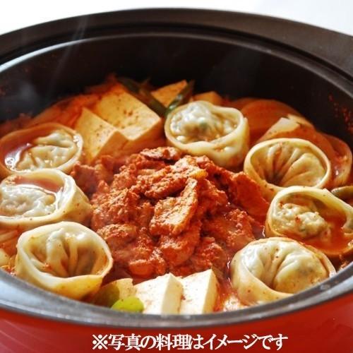 冷凍 名家 手作りキムチ餃子 1kg / 韓国料理 韓国食品｜hiroba｜03
