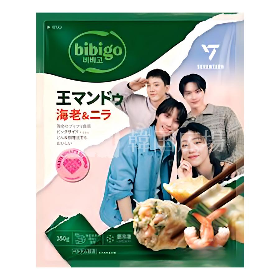 冷凍 bibigo 王餃子【 海老＆ニラ 】350g | bibigo | 01