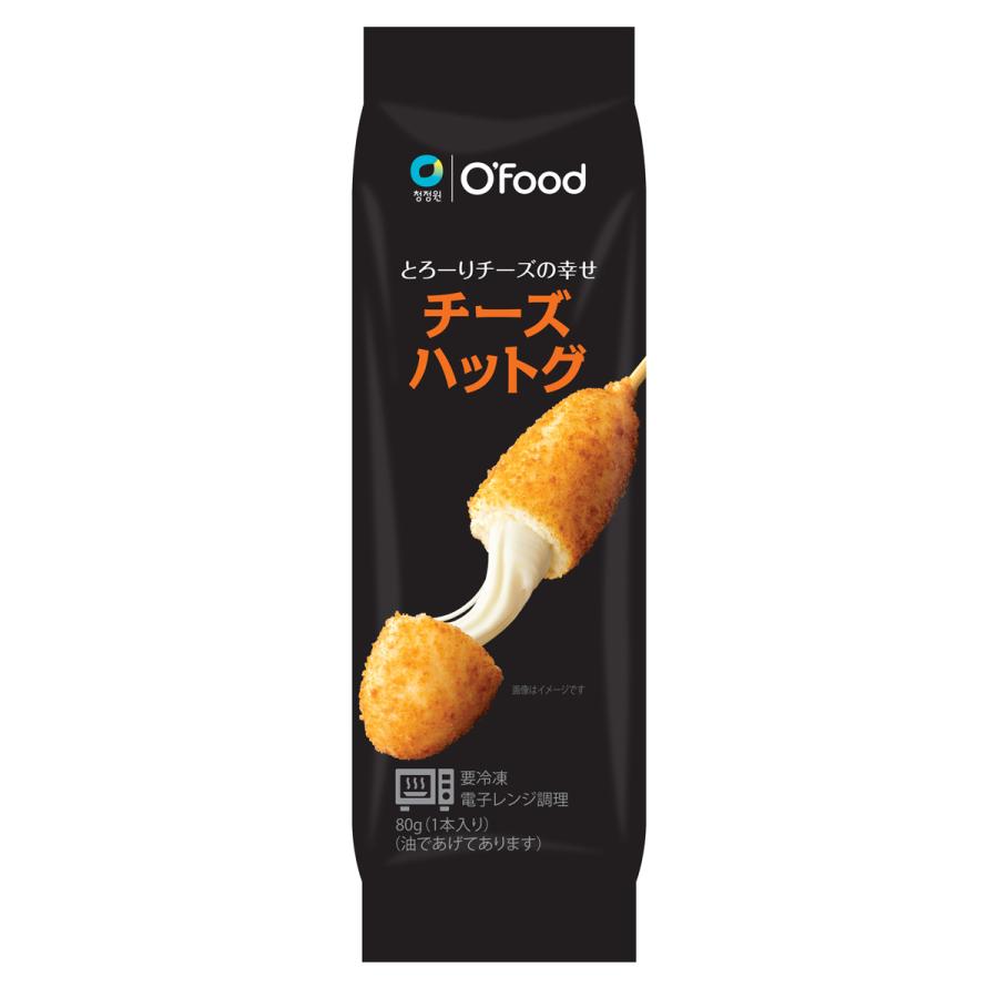 冷凍 Ofood チーズハットグ 80g 韓国広場 韓国食品のお店 通販 Yahoo ショッピング