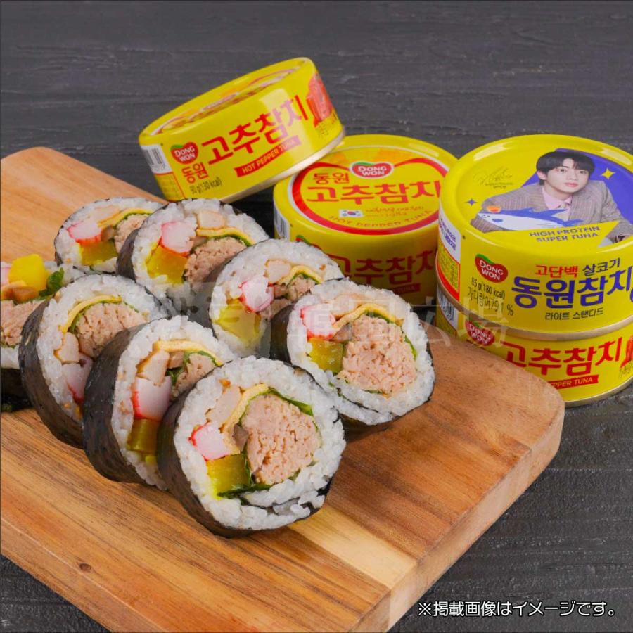 東遠 唐辛子ツナ缶 BTS Jin バージョン (東遠 ツナ JIN ライトツナ85g1