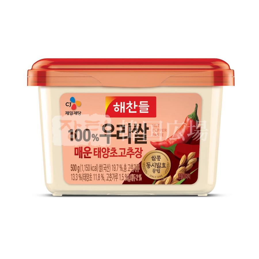 ヘチャンドル 辛口 コチュジャン 500g :32100210:韓国広場 - 韓国食品のお店 - 通販 - Yahoo!ショッピング