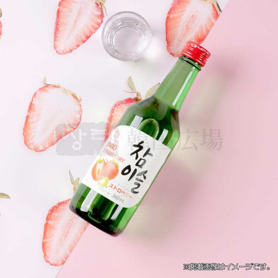 JINRO チャミスル ストロベリー 360ml BOX (20本入) : 韓国広場