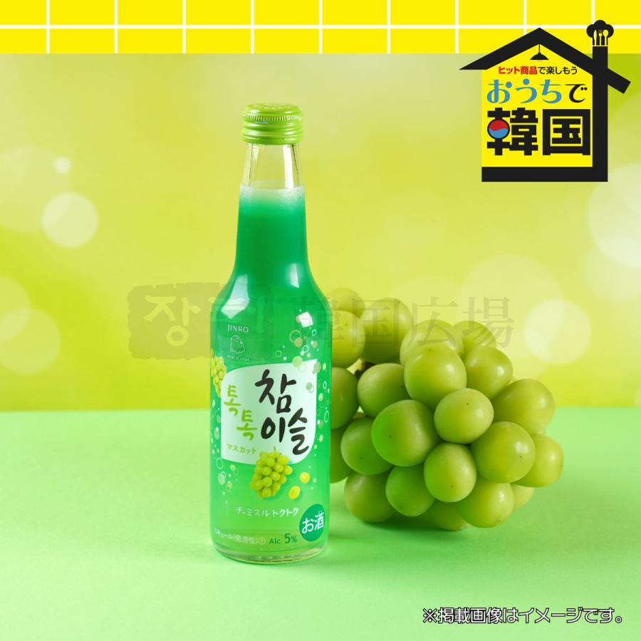 チャミスルトクトク マスカット 275ml :40102100-1:韓国広場 - 韓国食品のお店 - 通販 - Yahoo!ショッピング