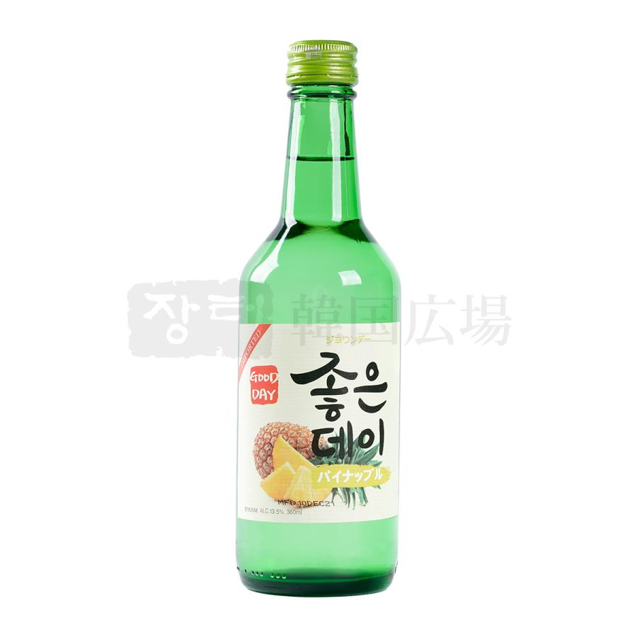 韓国焼酎 ジョウンデ― 360ml 有名なブランド パイナップル 【はこぽす対応商品】