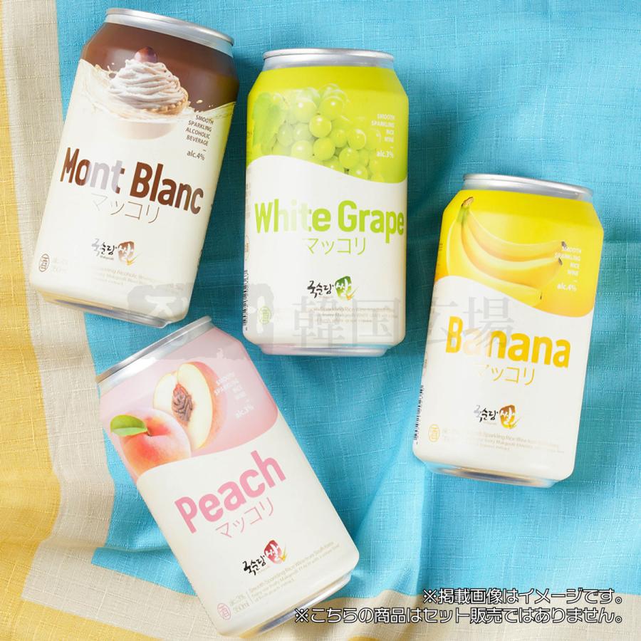 麹醇堂 モンブランマッコリ 350ml (缶) BOX(24本入) / 韓国お酒｜hiroba｜04