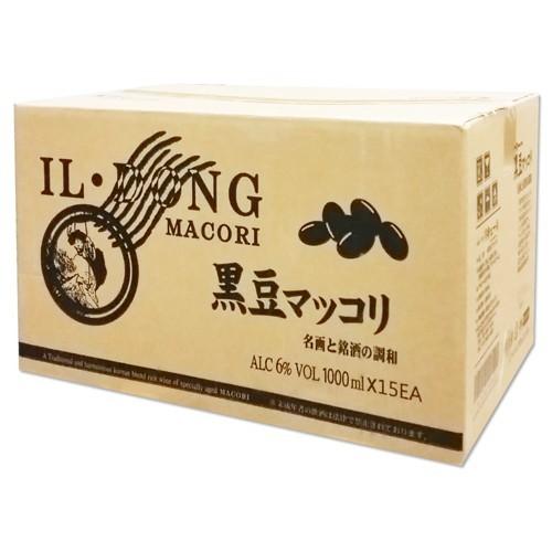 抱川一東 黒豆マッコリ 1L BOX (15本入) / 韓国お酒｜hiroba