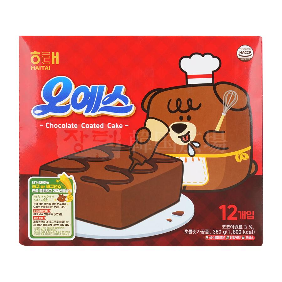 ヘテ Oh!Yes 360g (12個入) 賞味期限:05.31/ 韓国お菓子 韓国食品｜hiroba