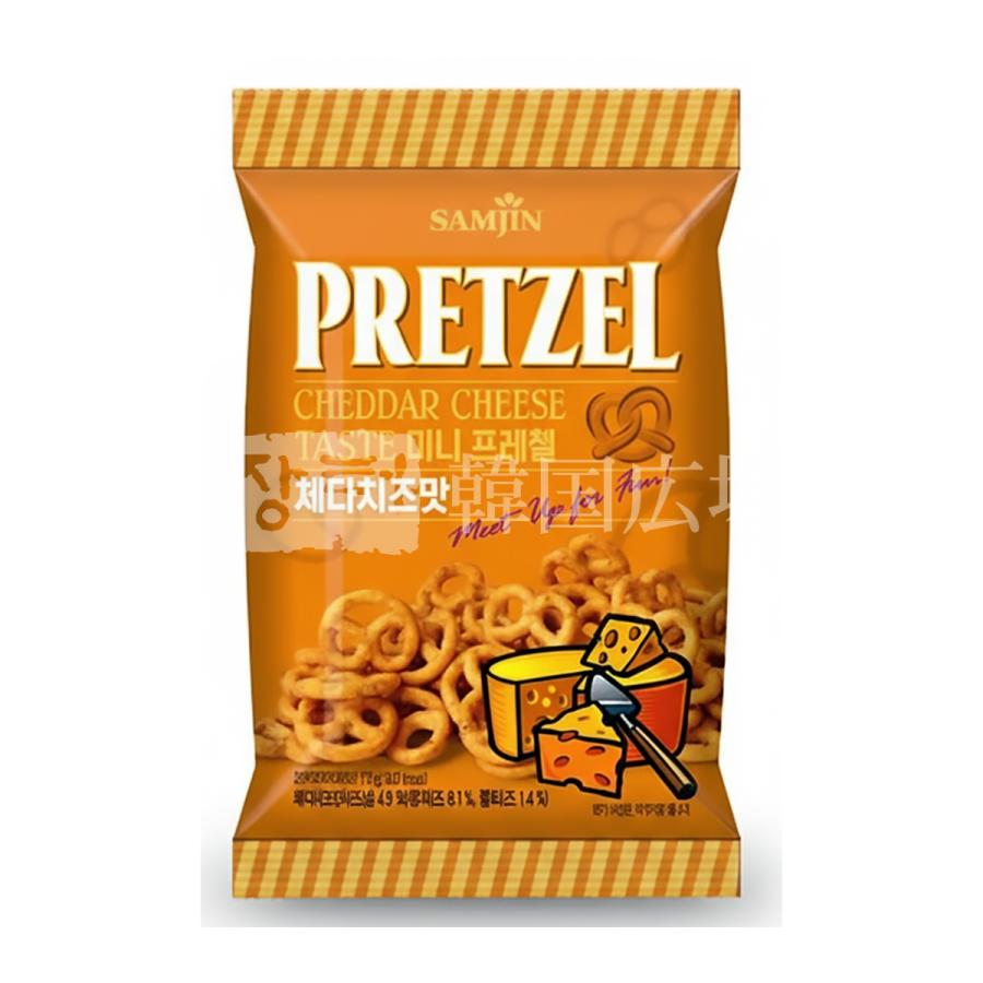 SAMJIN プレッツェル チェダーチーズ味 70g | 