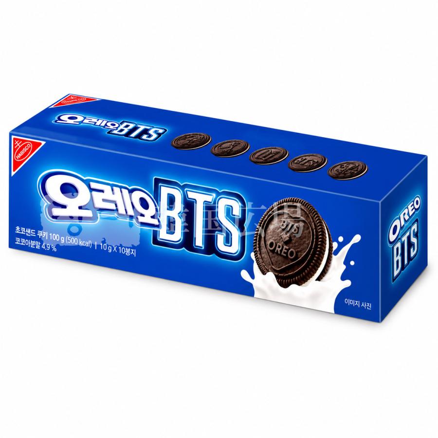 東西 BTS オレオ (クリ−ム味) 100g : 韓国広場 - 韓国食品のお店