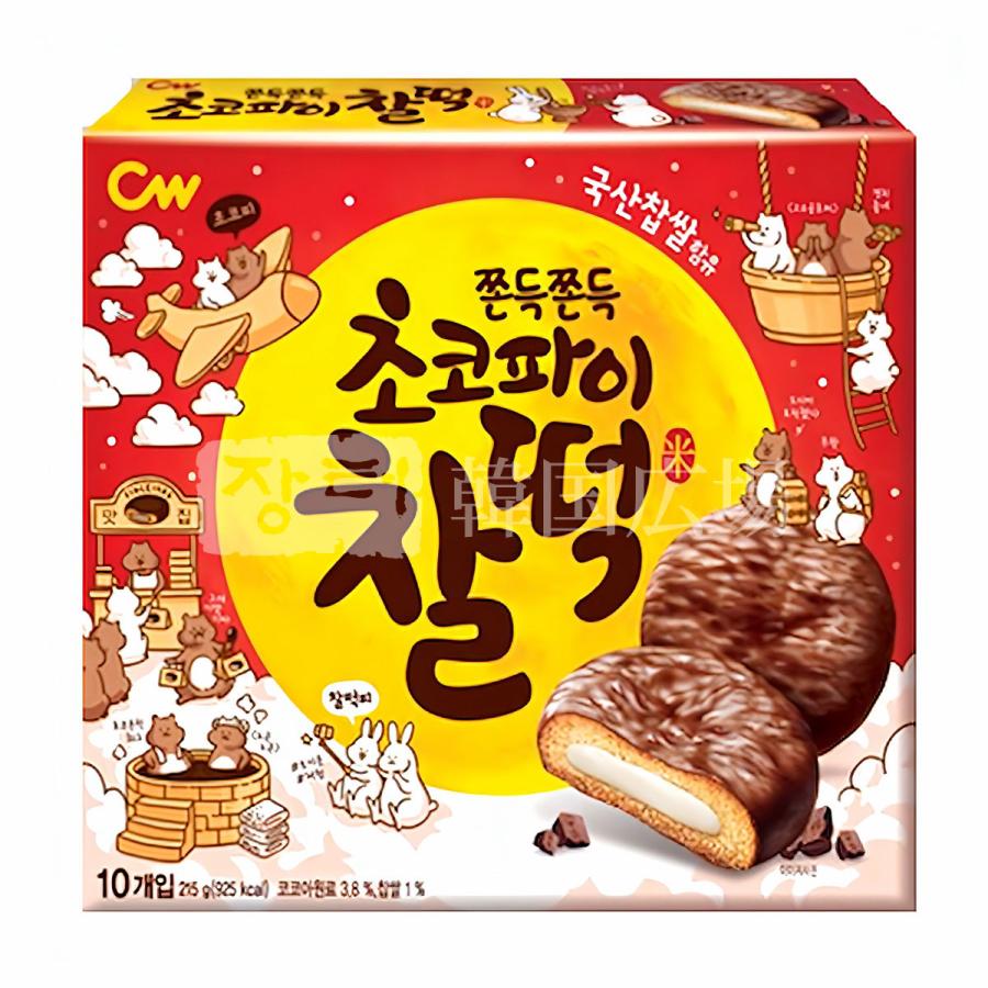 チョンウ 餅チョコパイ 215g (10P) : 韓国広場 - 韓国食品のお店
