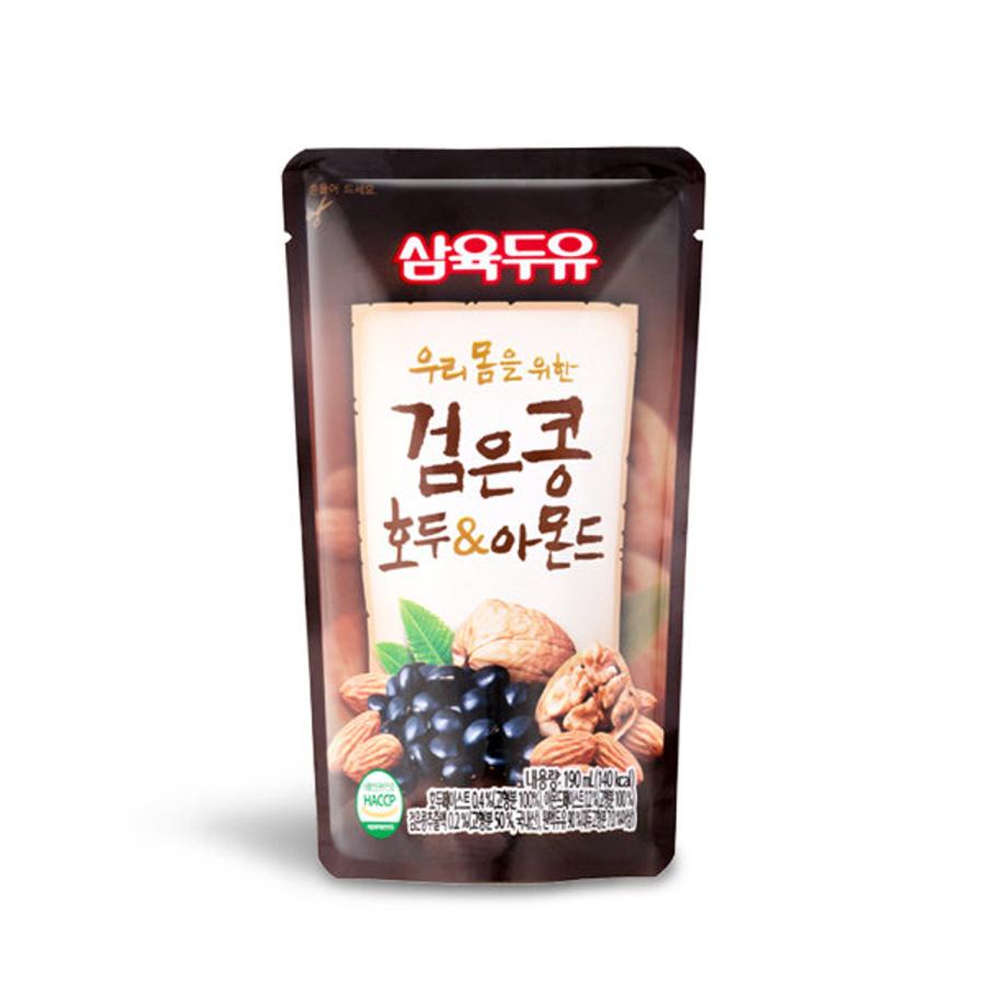 三育 黒豆くるみアーモンド豆乳 190ml :51101290:韓国広場 - 韓国食品のお店 - 通販 - Yahoo!ショッピング 三育 黒豆くるみアーモンド豆乳 190ml :51101290:韓国広場 - 韓国食品のお店 - 通販 - Yahoo!ショッピング