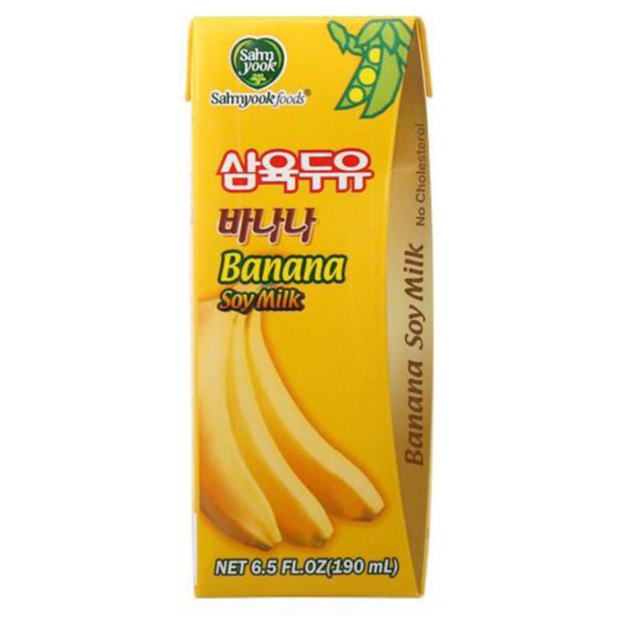 三育 バナナ味豆乳 190ml 韓国広場 韓国食品のお店 通販 Yahoo ショッピング