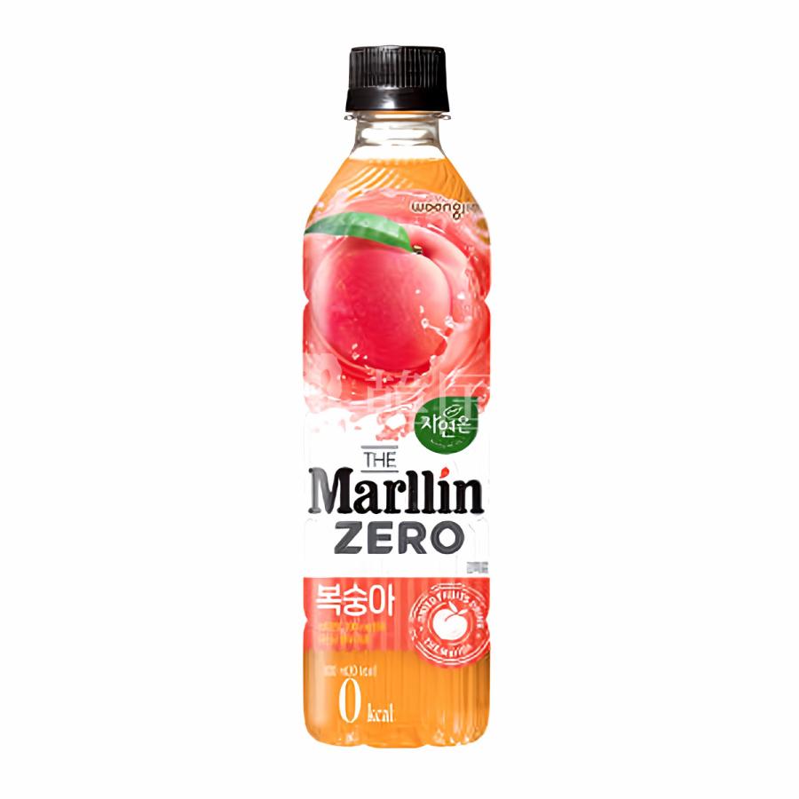 ウンジン THE Marllin ピーチ 500ml (PET) : 韓国広場 - 韓国食品のお