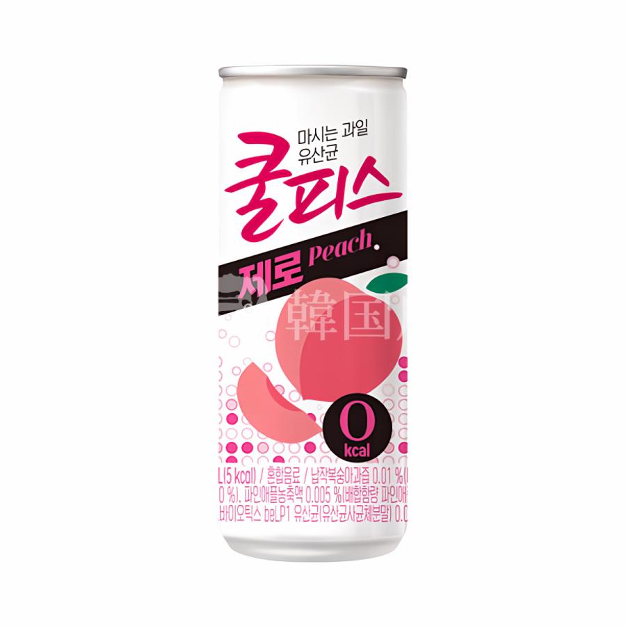 クルピス ゼロ (ピーチ味) 230ml (缶) / 韓国飲料 韓国食品 | 
