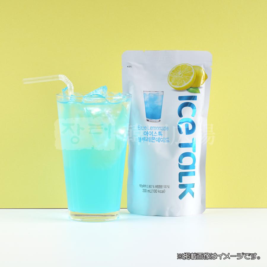 ICETALK ブルーレモンエード 230ml BOX (10個入) / 韓国飲料 韓国食品｜hiroba｜03