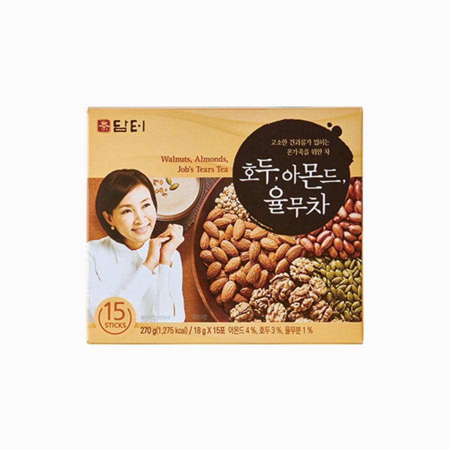 ダムト くるみ・アーモンド・はと麦茶 (18gX15包入) / 韓国茶 韓国食品 | 