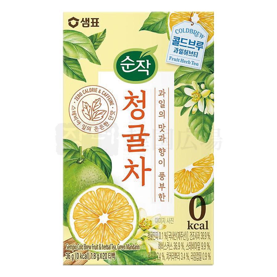 センピョ グリーンマンダリンティー ティーバック (1.8gx20包入