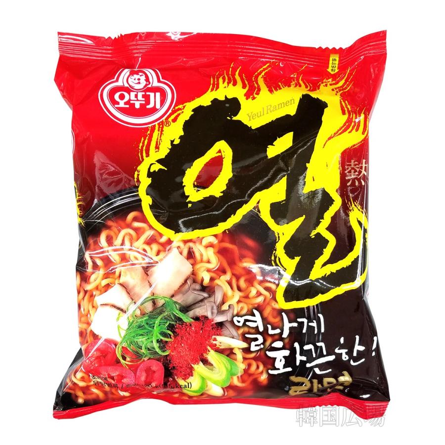 オットギ 熱ラーメン 120g マルチパック (5個入) / 韓国食品 韓国ラーメン｜hiroba｜02