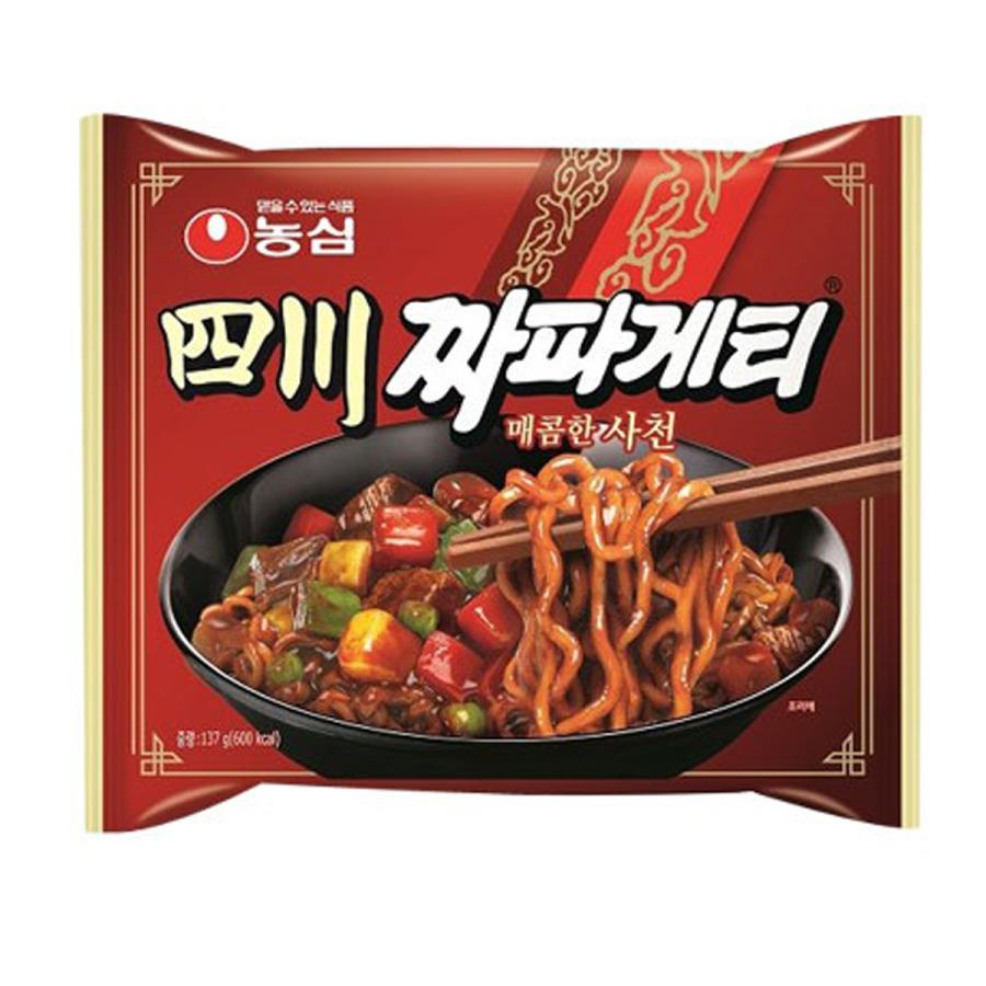 NONGSHIM（農心） 四川チャパゲティ 137g / 韓国食品 韓国ラーメン