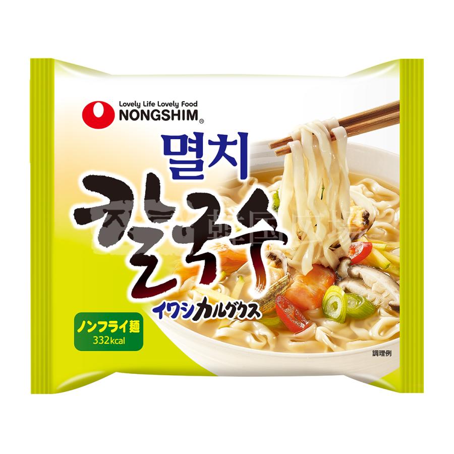 農心 煮干カルグッス 98g マルチパック (5個入) / 韓国食品 韓国ラーメン｜hiroba