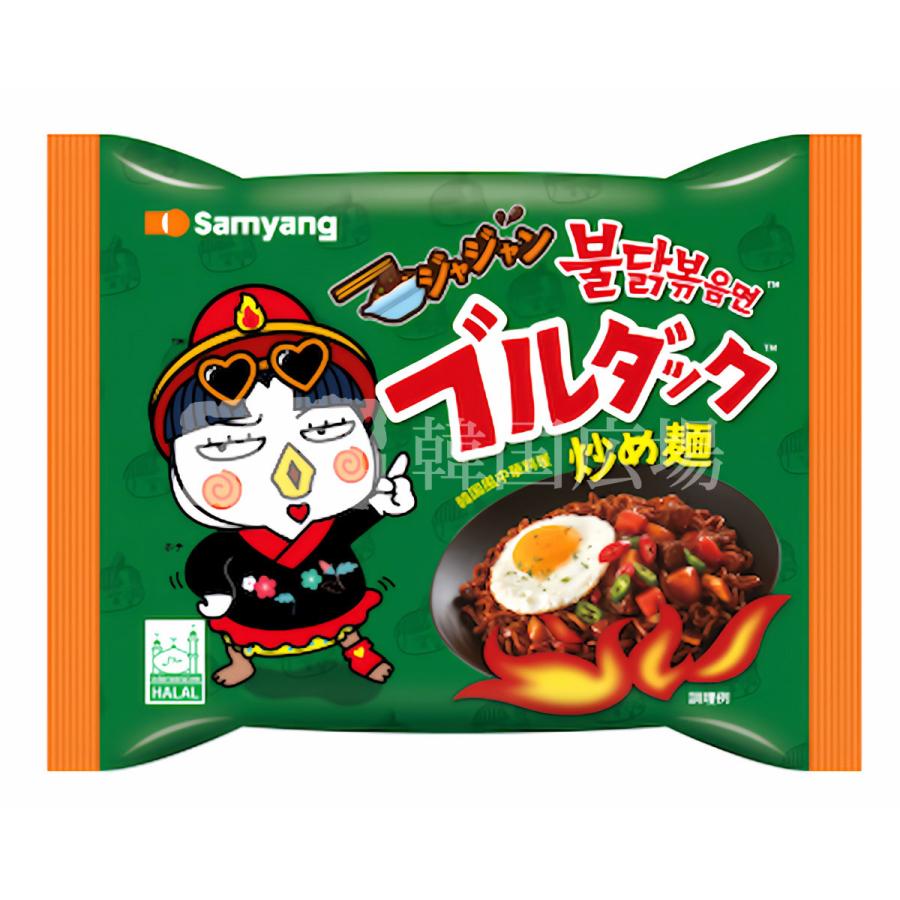 ブルダック 三養 ジャジャンブルダック炒め麺 140g BOX(40個入) : 韓国