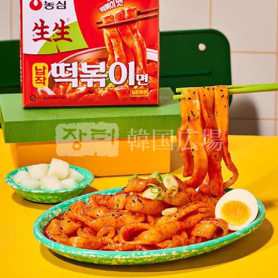 NONGSHIM（農心） 生生平たいトッポキ麺 258g / 韓国食品 韓国ラーメン