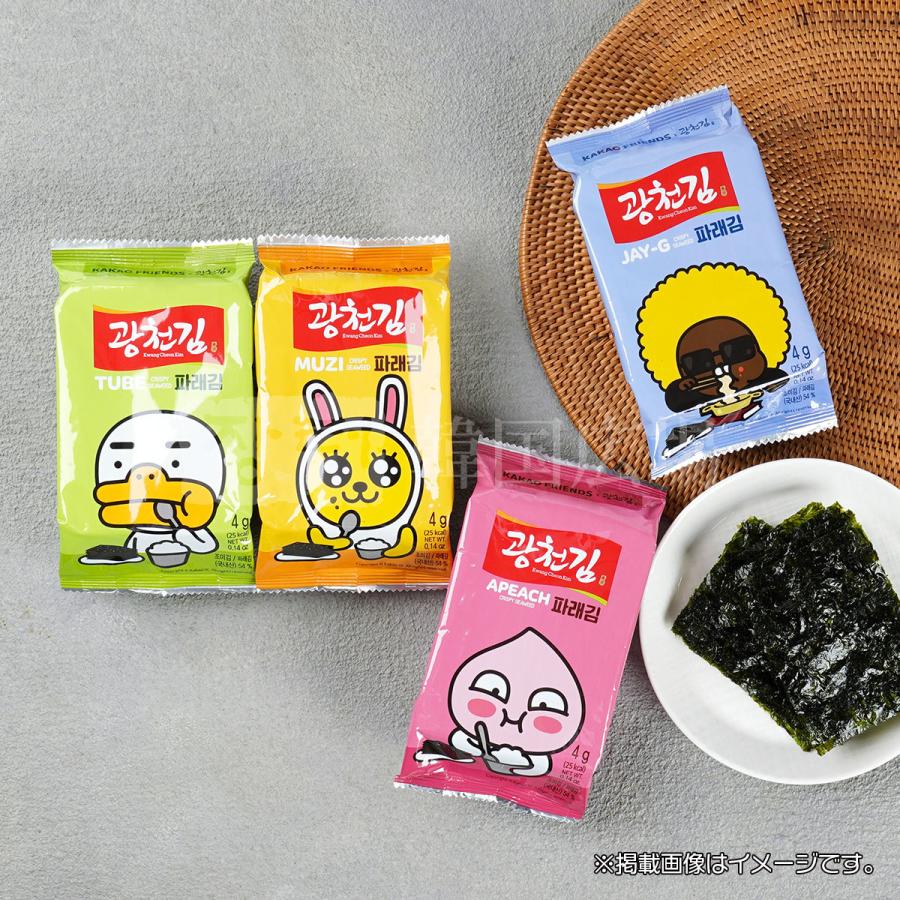 廣川海苔 カカオフレンズ味付けのり (9切8枚4袋) : 韓国広場 - 韓国