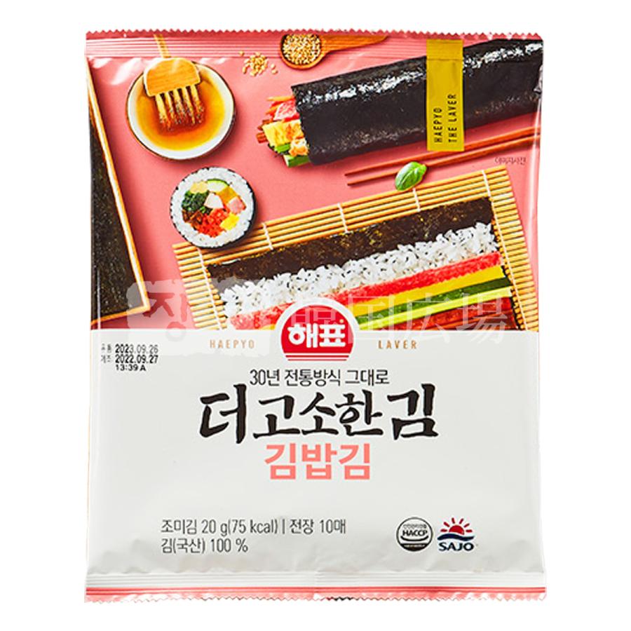 ヘピョ 海苔全形 (のり巻き用) 10枚入 / 韓国海苔 韓国食品 | 