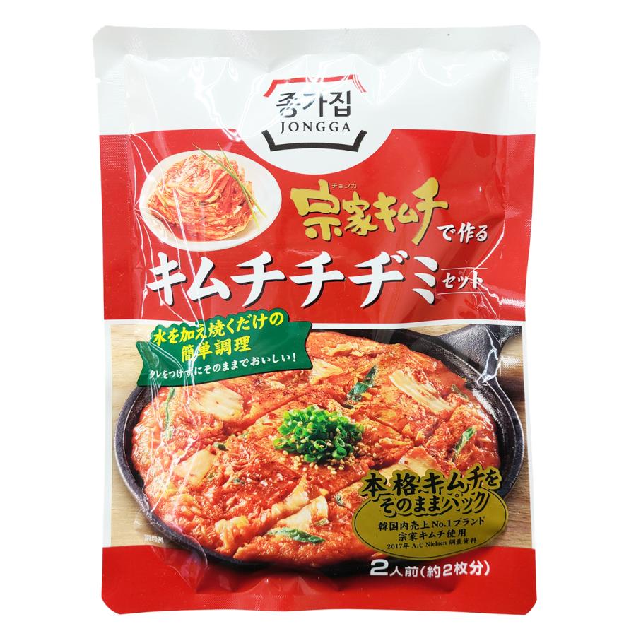 宗家 キムチチヂミセット 160g｜hiroba