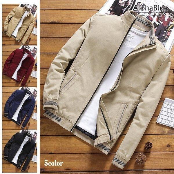 ブルゾン メンズ ジャケット はおり ジャンパー ミリタリージャケット トラックジャケット 40代 50代 60代