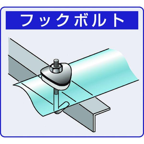 【メーカー在庫あり】 00037337 (株)ダイドーハント ダイドーハント ステンレス フックボルトセット 6×65 (100個入) HD店_1