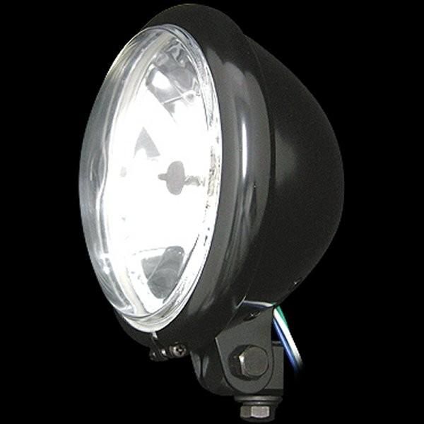 【メーカー在庫あり】 000651 ネオファクトリー 5-3/4インチ ユーロヘッドライトH4 黒 HD店