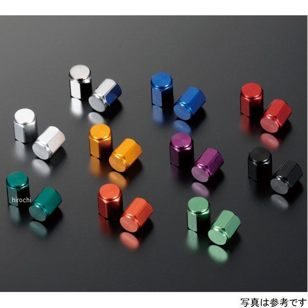 【メーカー在庫あり】 000804 ポッシュ POSH エアーバルブキャップ ヘックス プレーン 2個入り メッキ HD店 | POSH | 01