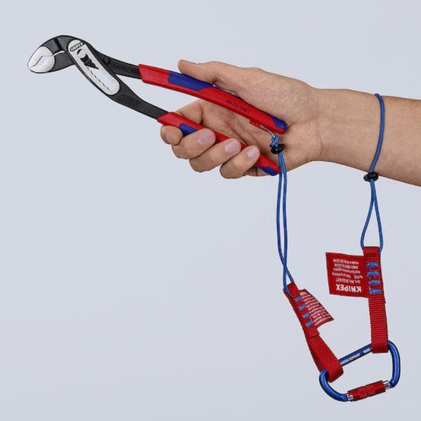 【メーカー在庫あり】 005006TBK KNIPEX社 KNIPEX 落下防止ストラップ用アダプター カラビナ HD店の画像