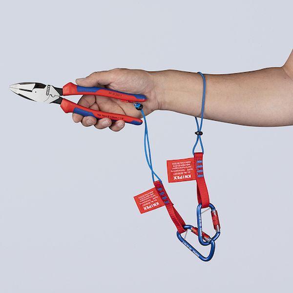 【メーカー在庫あり】 005006TBK KNIPEX社 KNIPEX 落下防止ストラップ用アダプター カラビナ HD店の画像