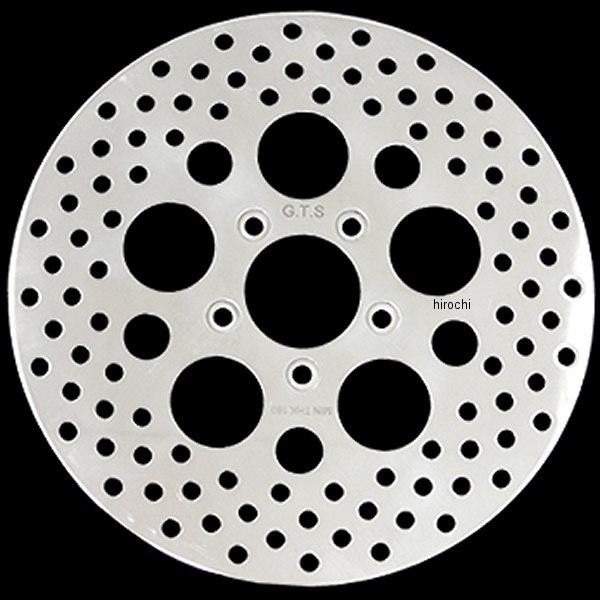 008375 ジーティーエス G.T.S ドリルドステンレスローター リア ミラーポリッシュ HD店