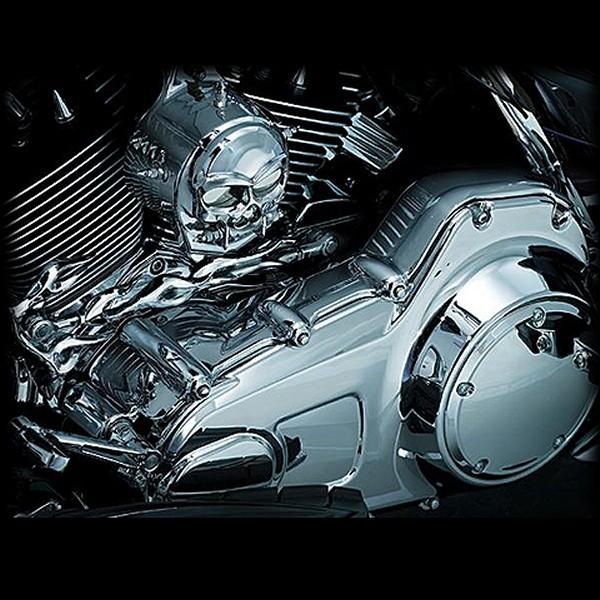 【メーカー在庫あり】 7780 クリアキン Kuryakyn インナープライマリー トップカバー 09年-16年 ツーリング用 HD店の画像