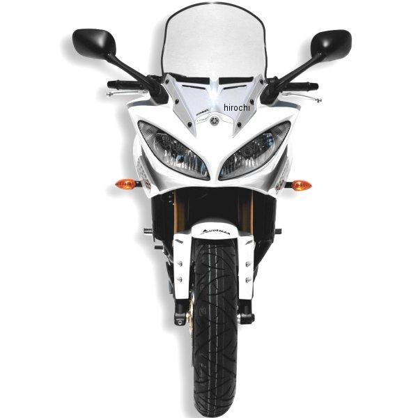 010247104 0102XX104 アルマックス ERMAX ハイプロテクション ウインドスクリーン 40cm 10年-17年 FZ8 Fazer サテンブラック HD店の画像